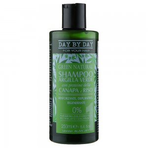 Alan Jey Green Argilla Della Canapa E Riso Shampoo