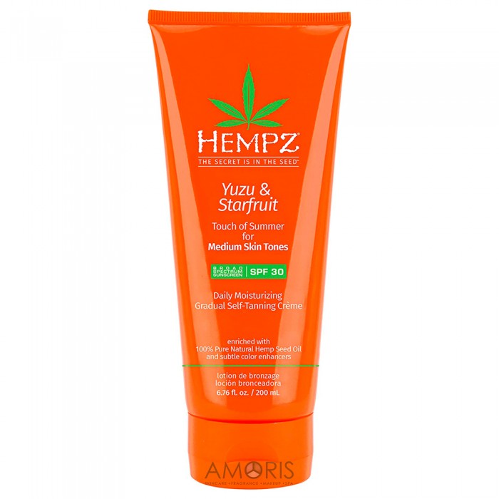 Увлажняющее молочко для тела с бронзатом среднего оттенка SPF30