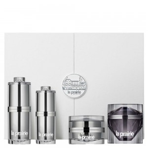 La Prairie Limited Edition Ultimate Platinum Miniatures Ritual Set