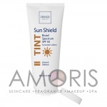 Тонирующий солнцезащитный крем SPF 50 с теплым оттенком