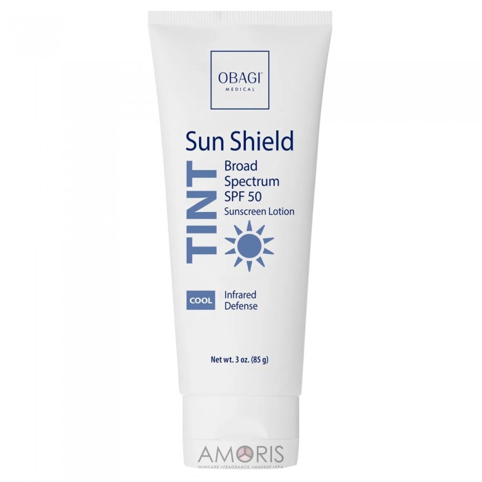Тонирующий солнцезащитный крем SPF 50 с холодным оттенком